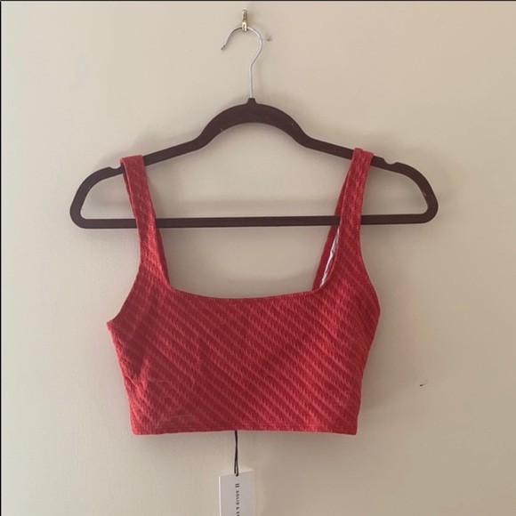 Solid & striped swim jamie bikini top - Picture 3 of 7